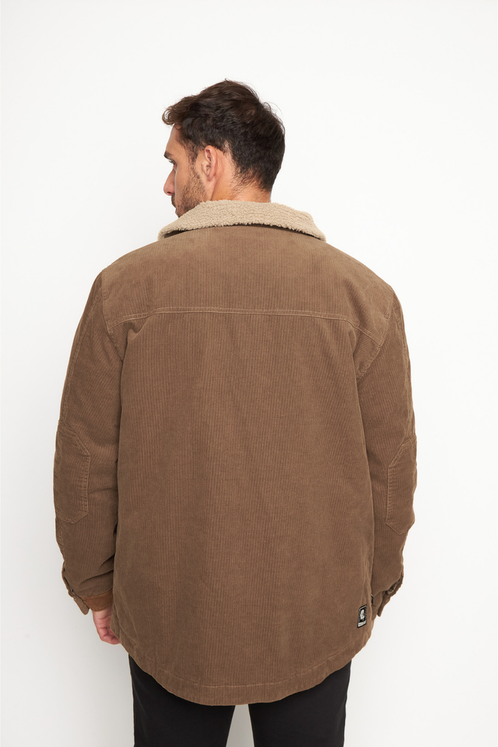 Chaqueta Cordero Orgánica Camel Hombre