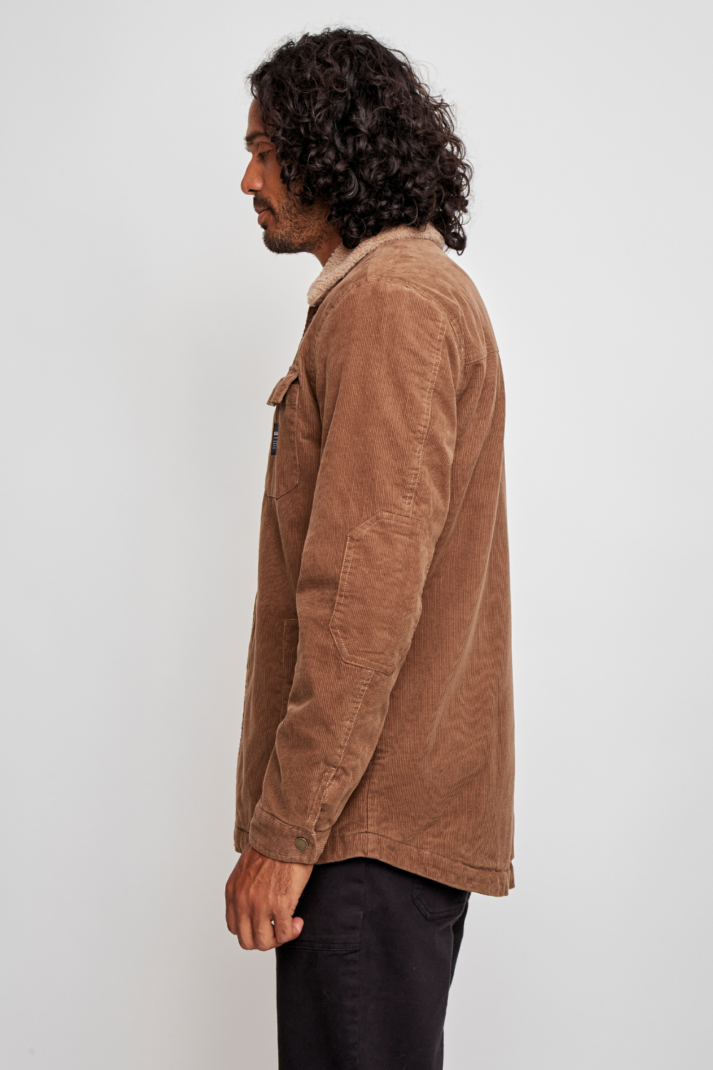 Chaqueta Cordero Orgánica Camel Hombre