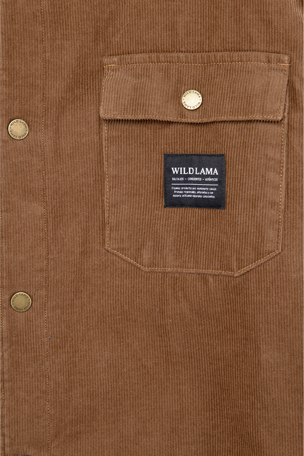 Chaqueta Cordero Orgánica Camel Hombre