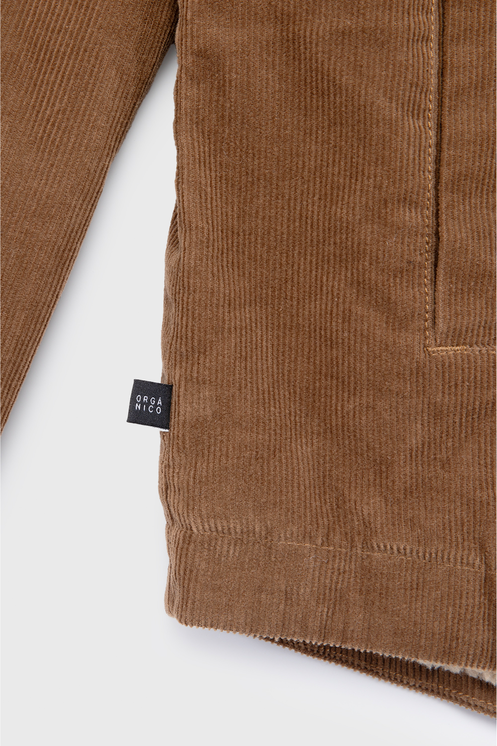 Chaqueta Cordero Orgánica Camel Hombre