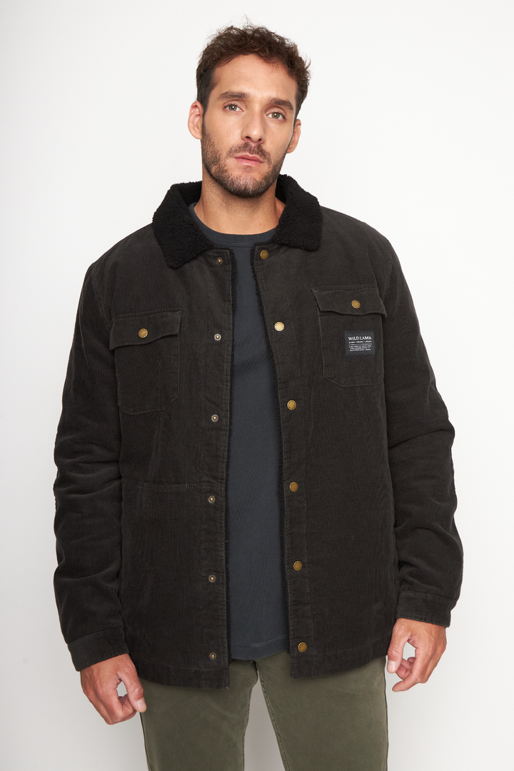 Chaqueta Cordero Orgánica Marengo Hombre