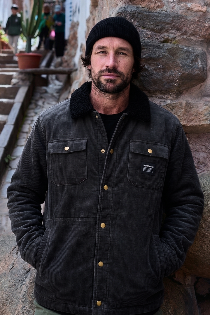 Chaqueta Cordero Orgánica Marengo Hombre