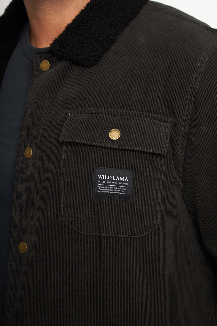 Chaqueta Cordero Orgánica Marengo Hombre