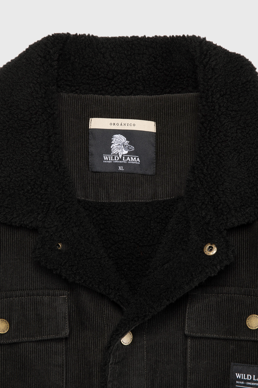 Chaqueta Cordero Orgánica Marengo Hombre