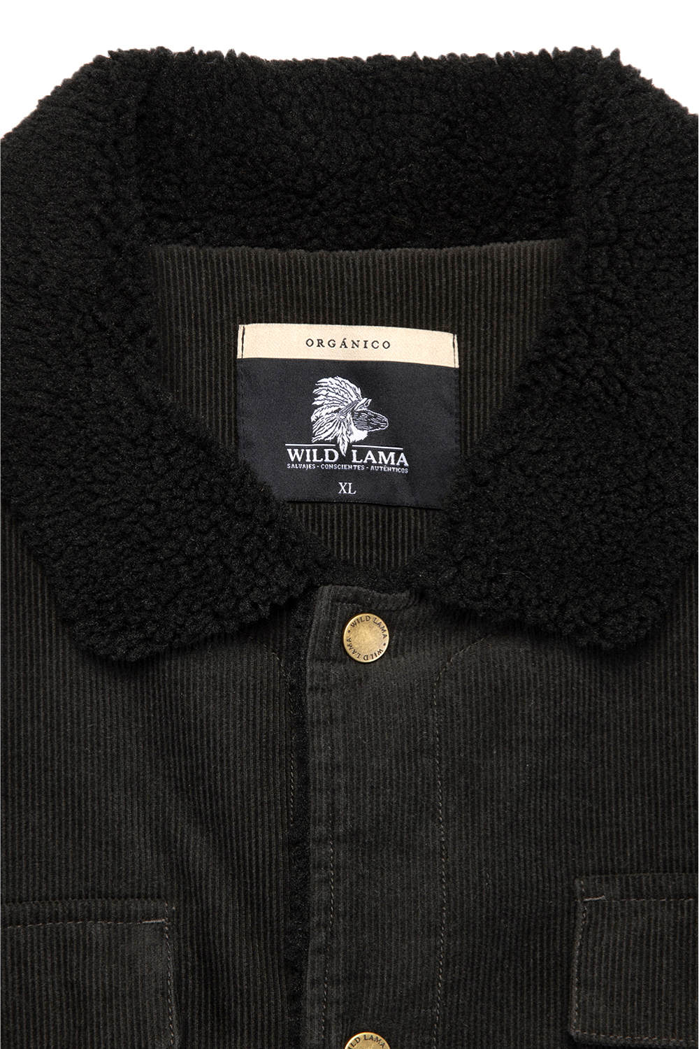 Chaqueta Cordero Orgánica Marengo Hombre