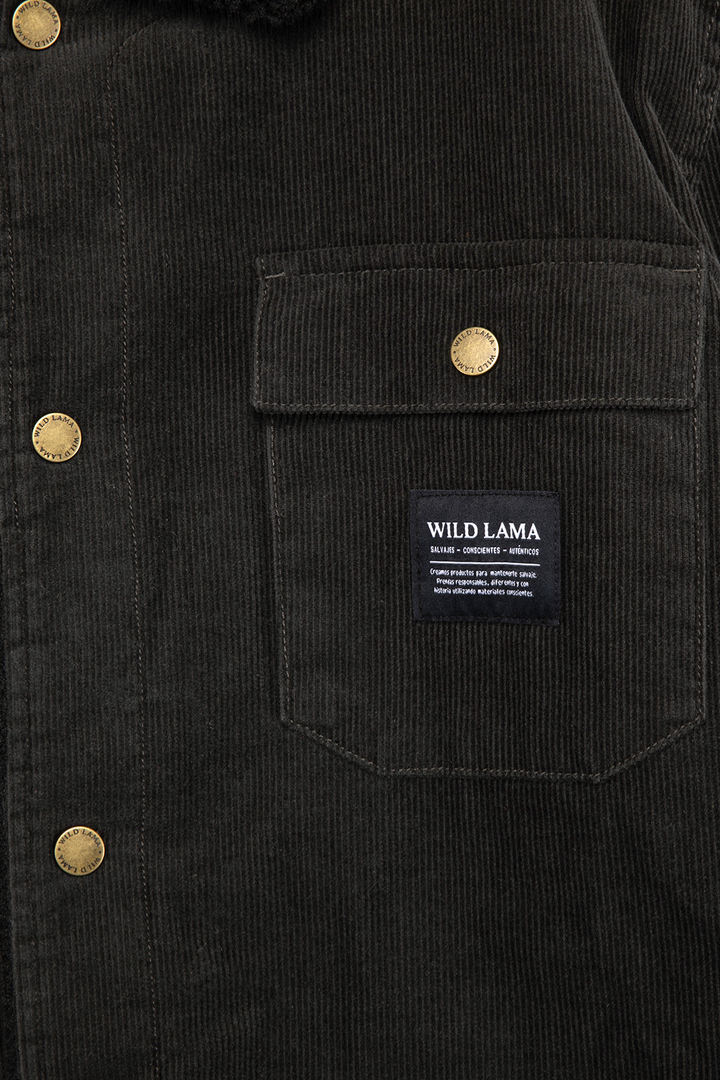 Chaqueta Cordero Orgánica Marengo Hombre