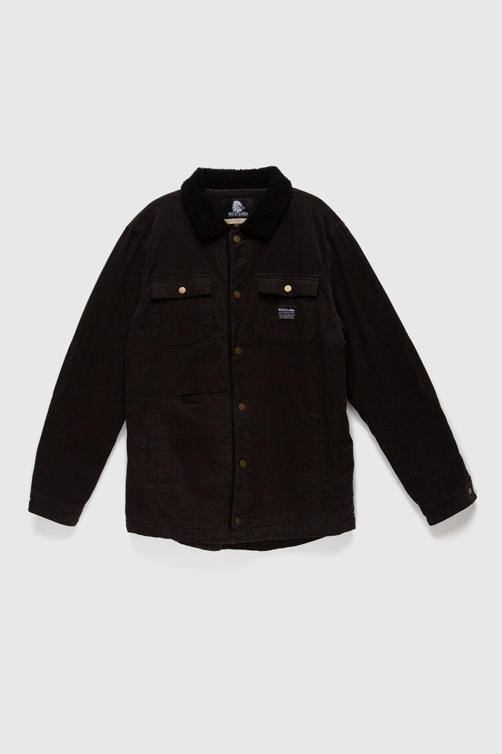 Chaqueta Cordero Orgánica Negra Hombre