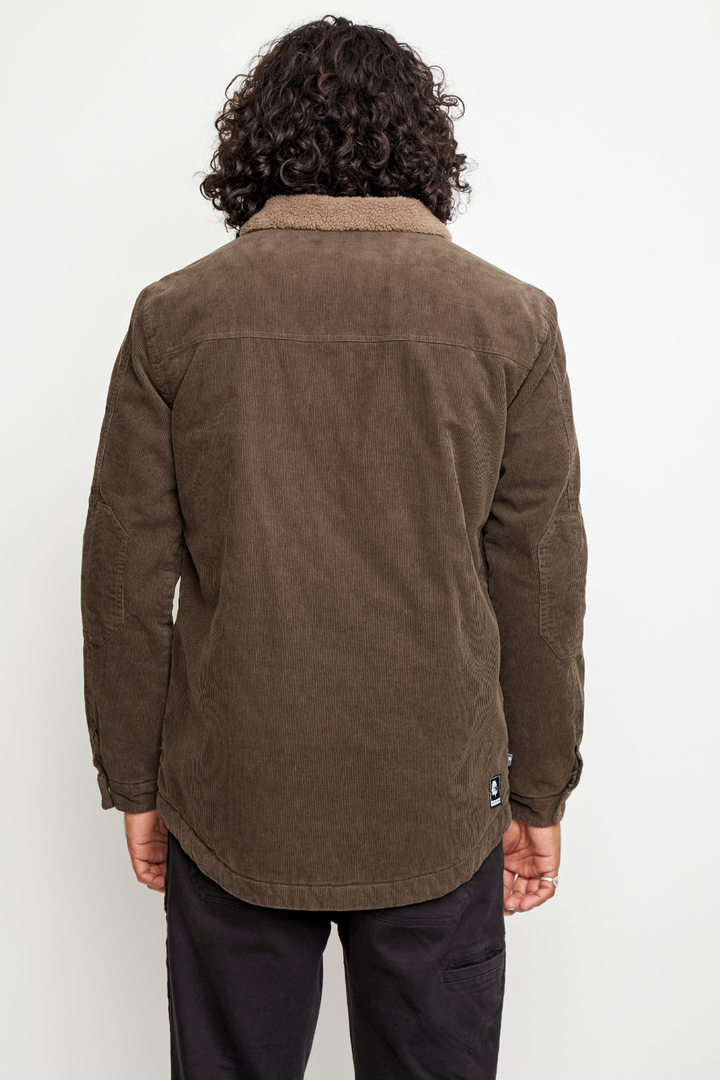 Chaqueta Cordero Orgánica Verde Hombre
