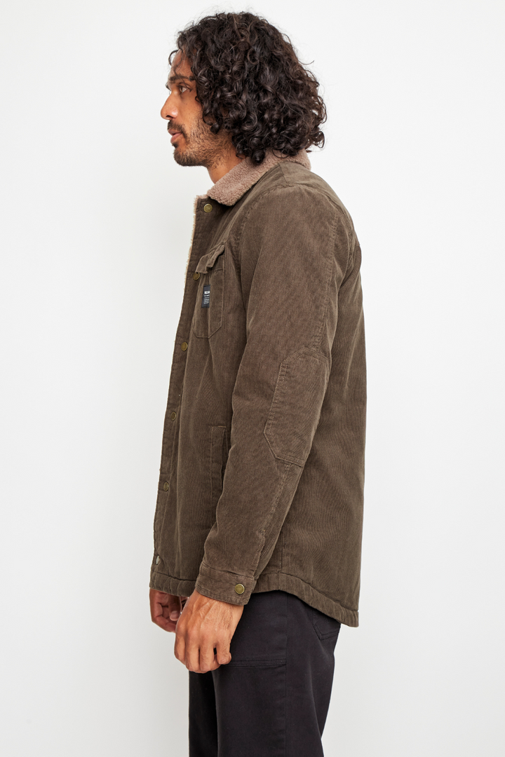Chaqueta Cordero Orgánica Verde Hombre
