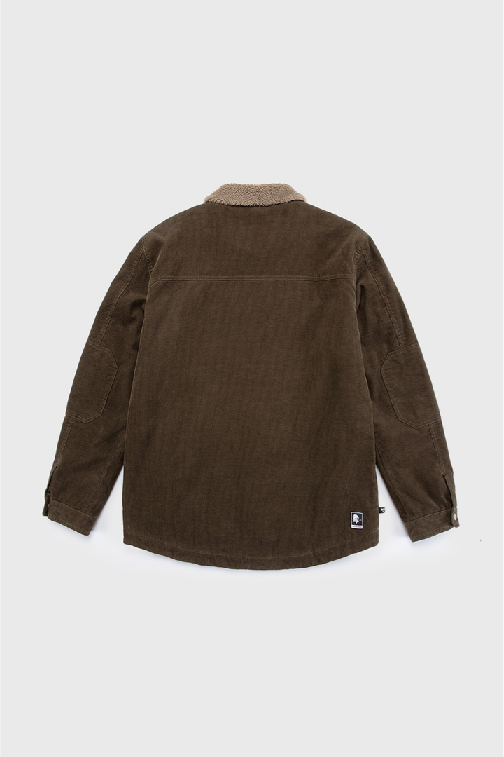 Chaqueta Cordero Orgánica Café Verdoso Hombre