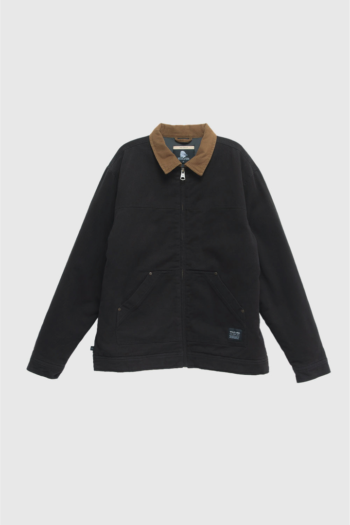 Chaqueta Leufu Orgánica Negra Hombre