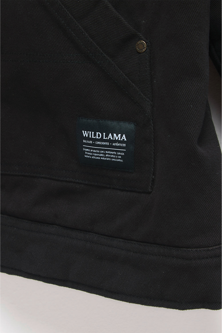 Chaqueta Leufu Orgánica Negra Hombre