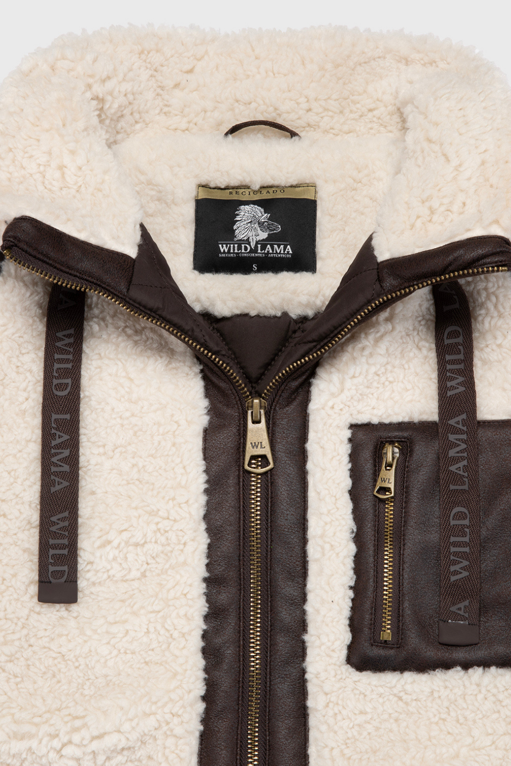 Chaqueta Loy Reciclada Café Mujer