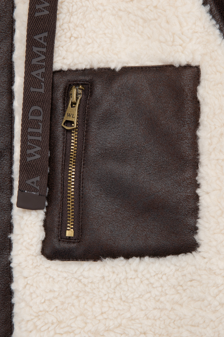 Chaqueta Loy Reciclada Café Mujer