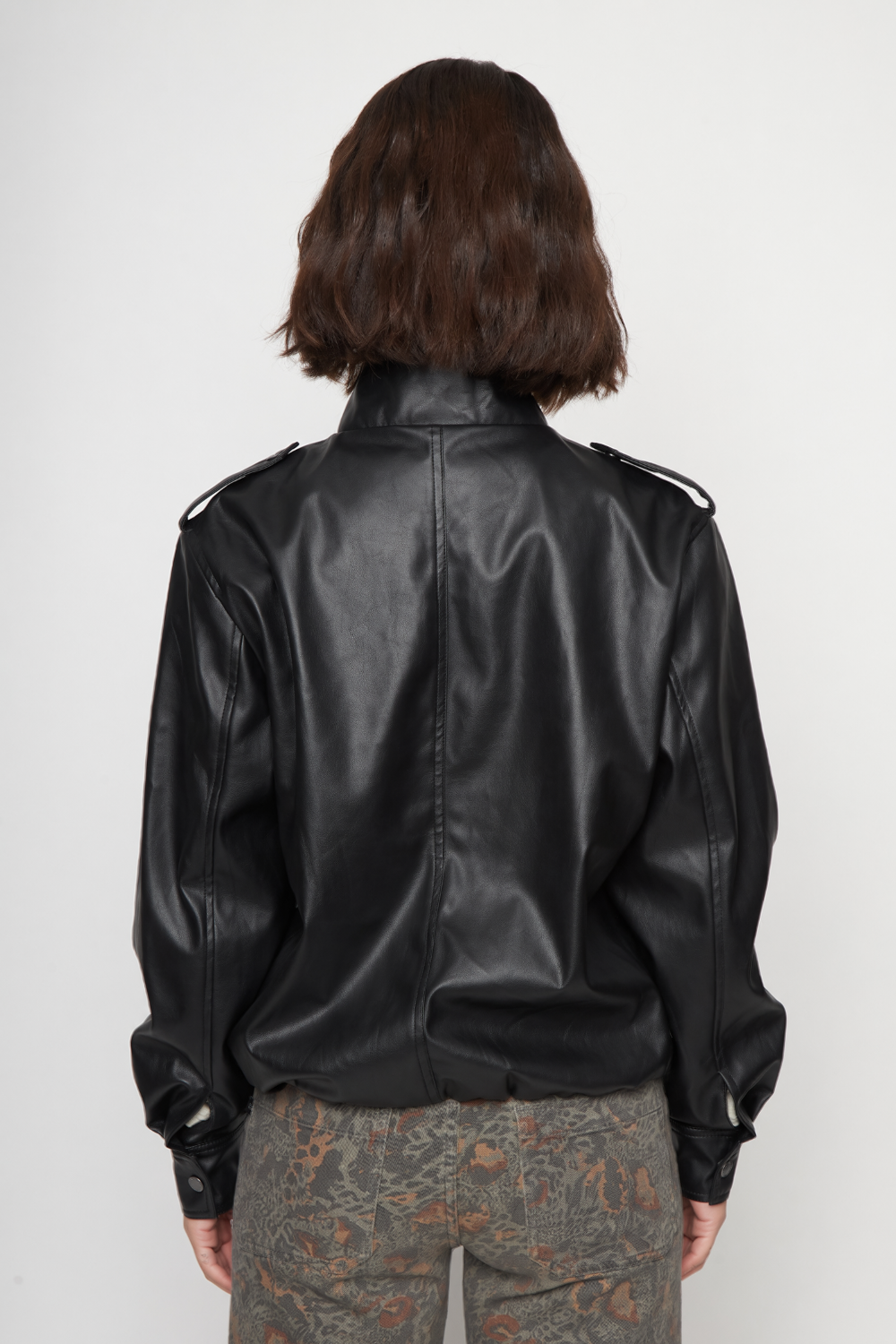 Chaqueta Maite Reciclada Negra Mujer