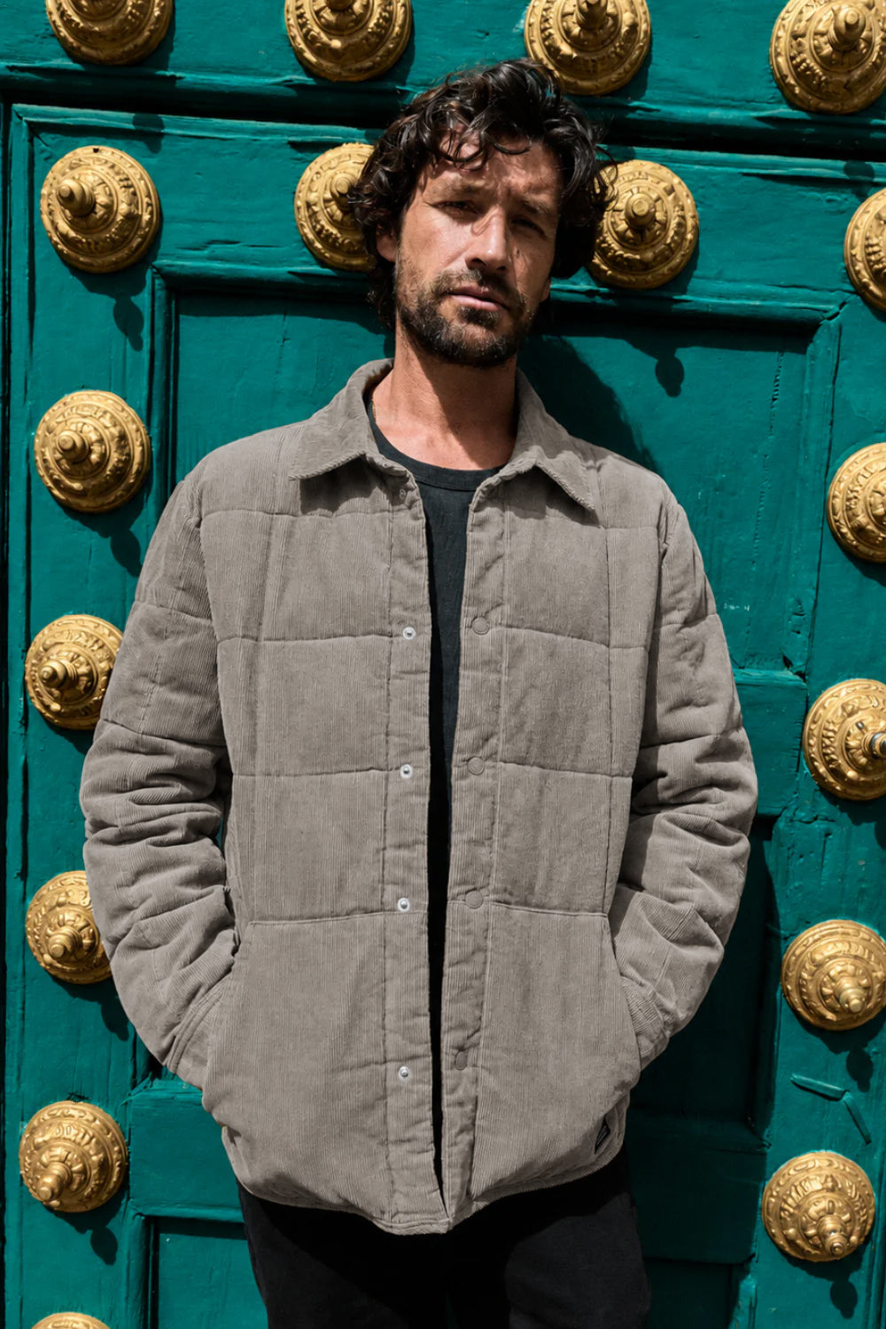 Chaqueta Mone Orgánica Gris Hombre