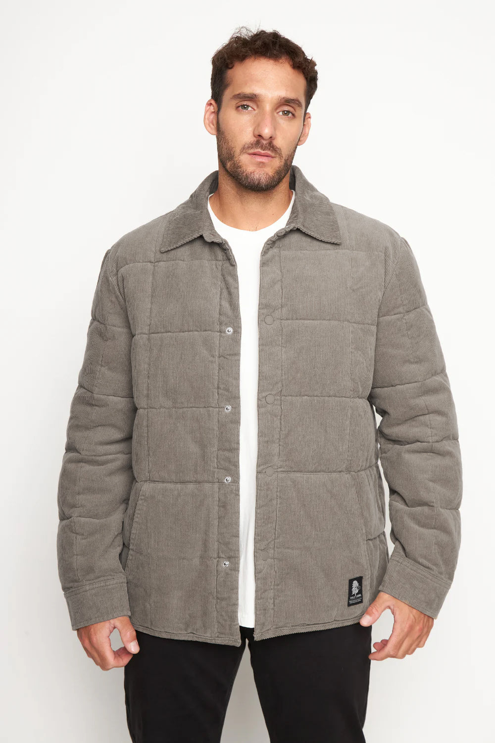 Chaqueta Mone Orgánica Gris Hombre