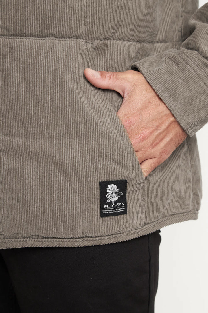 Chaqueta Mone Orgánica Gris Hombre