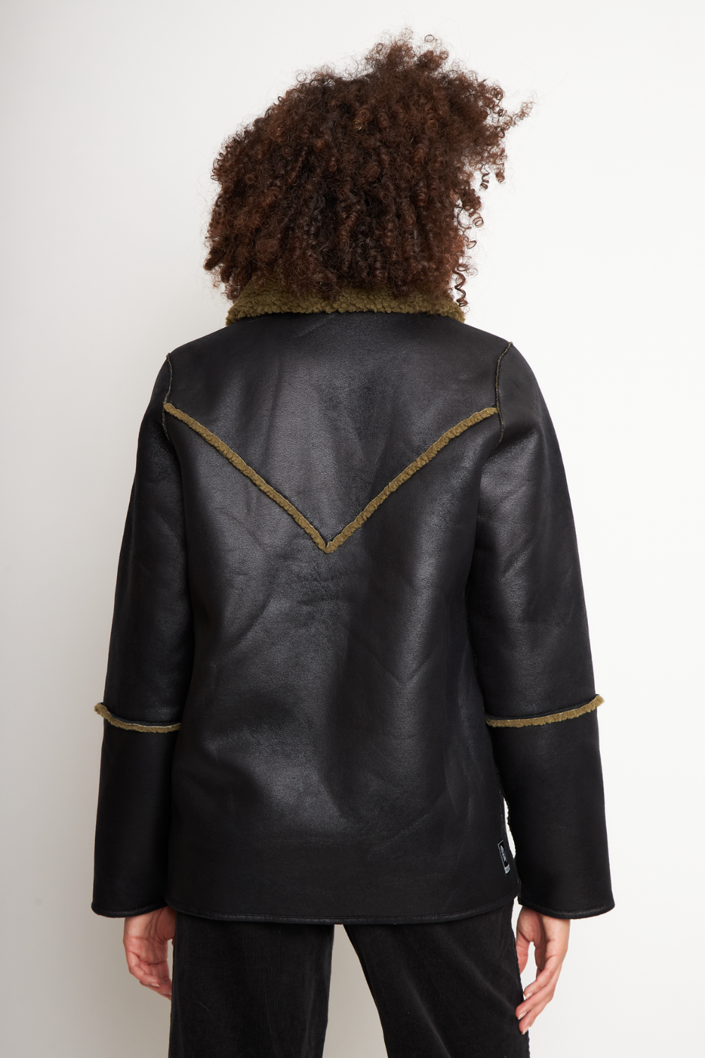 Chaqueta Nivara Reciclada Negro Mujer