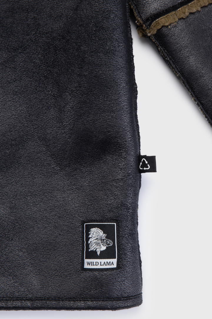 Chaqueta Nivara Reciclada Negro Mujer