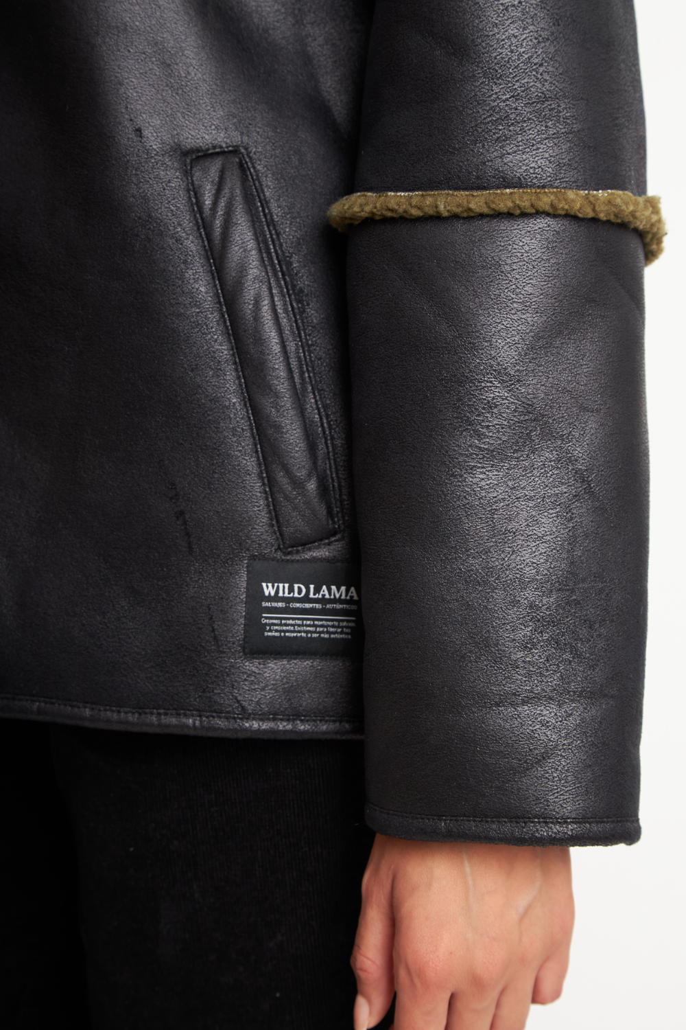 Chaqueta Nivara Reciclada Negro Mujer