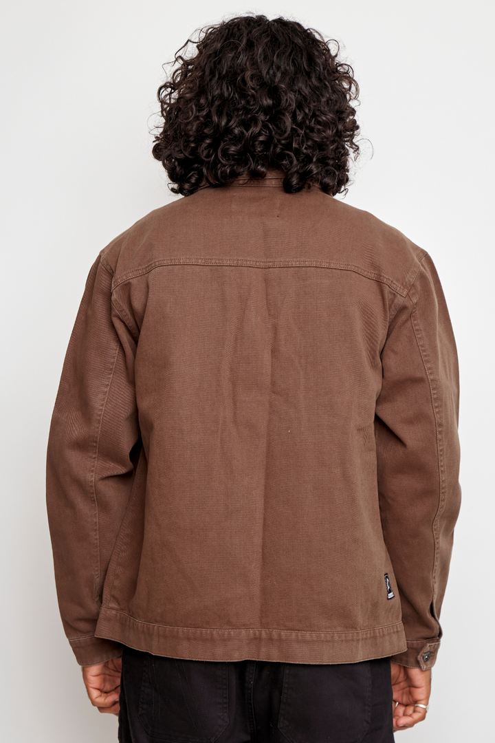 Chaqueta Petro Orgánica Café Hombre