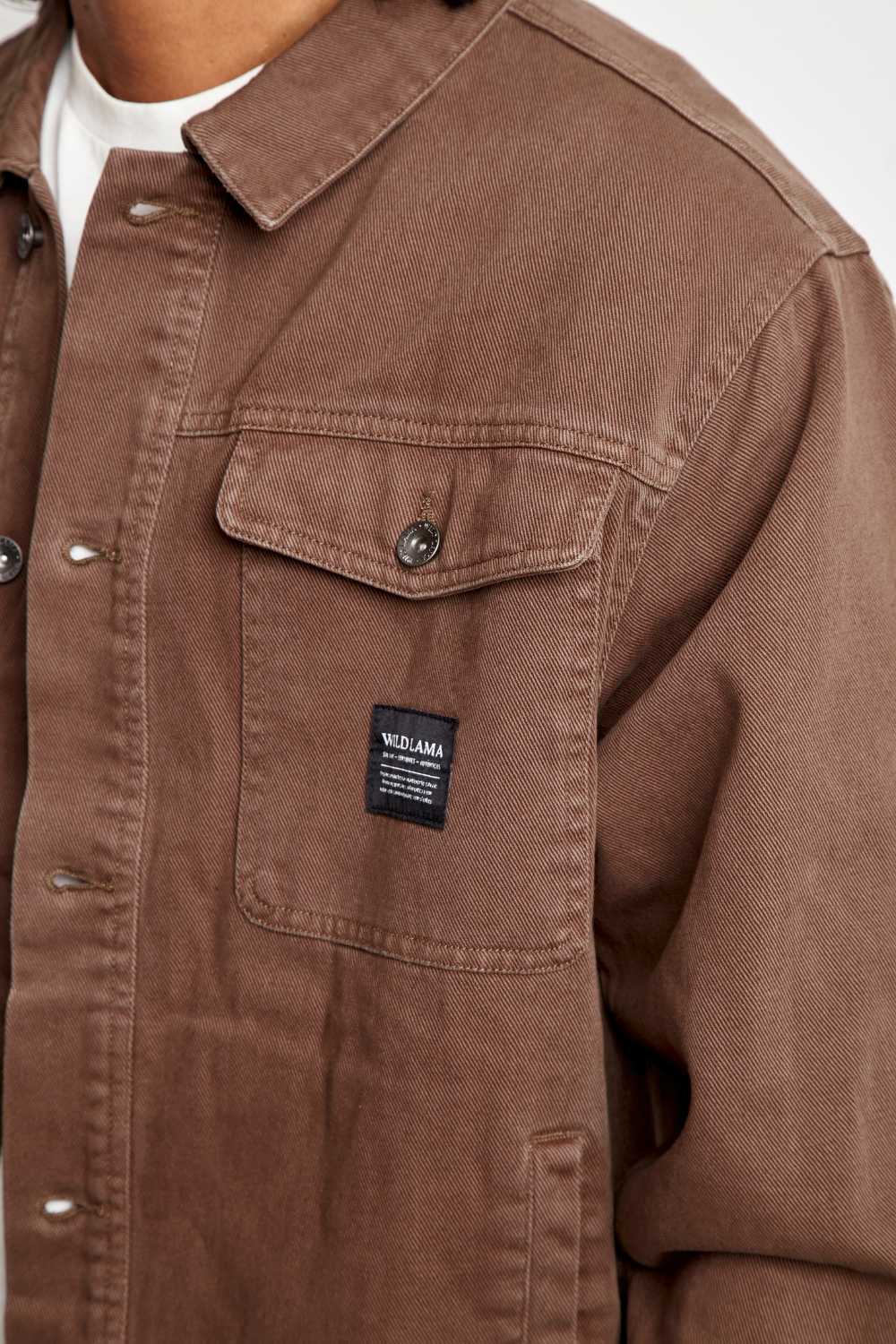 Chaqueta Petro Orgánica Café Hombre
