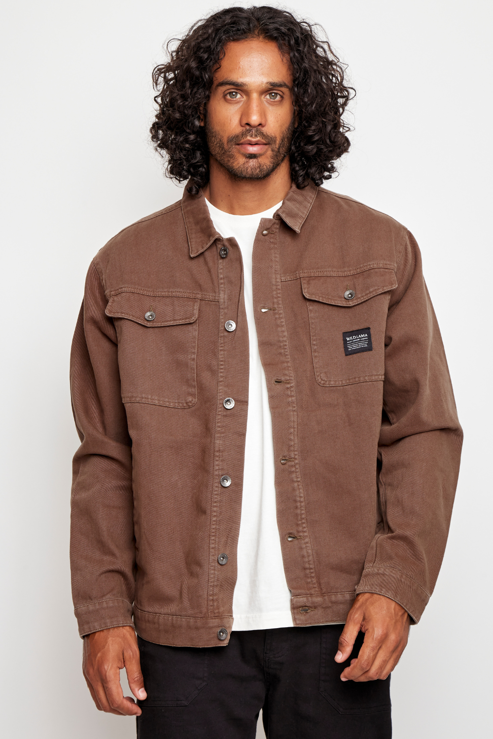 Chaqueta Petro Orgánica Café Hombre