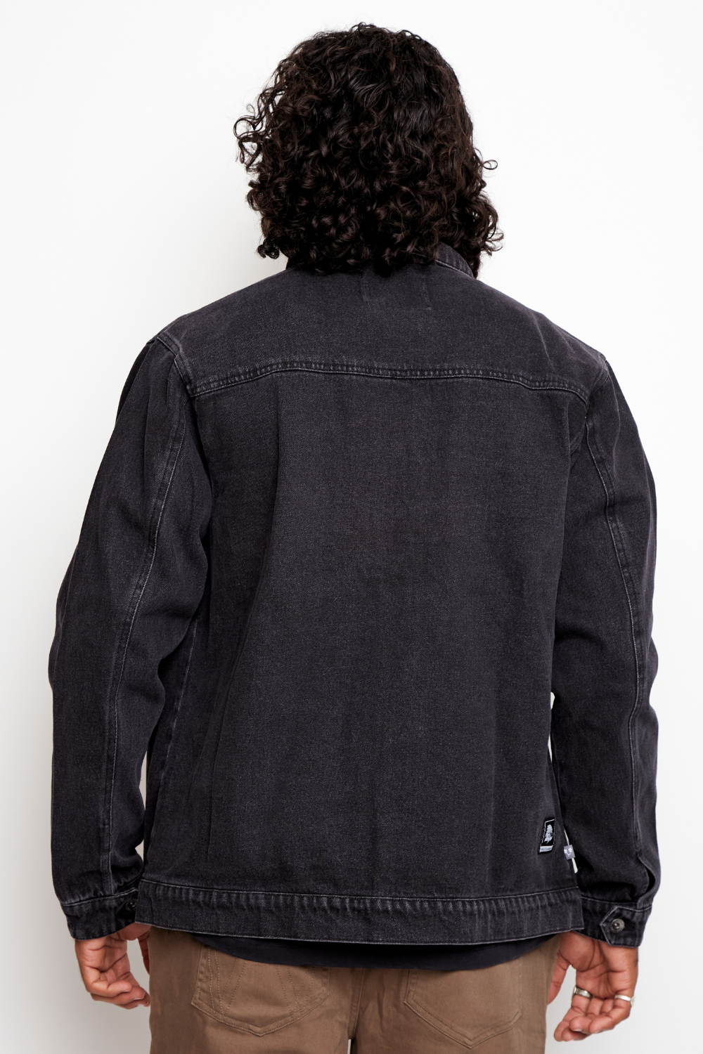 Chaqueta Petro Orgánica Negro Hombre