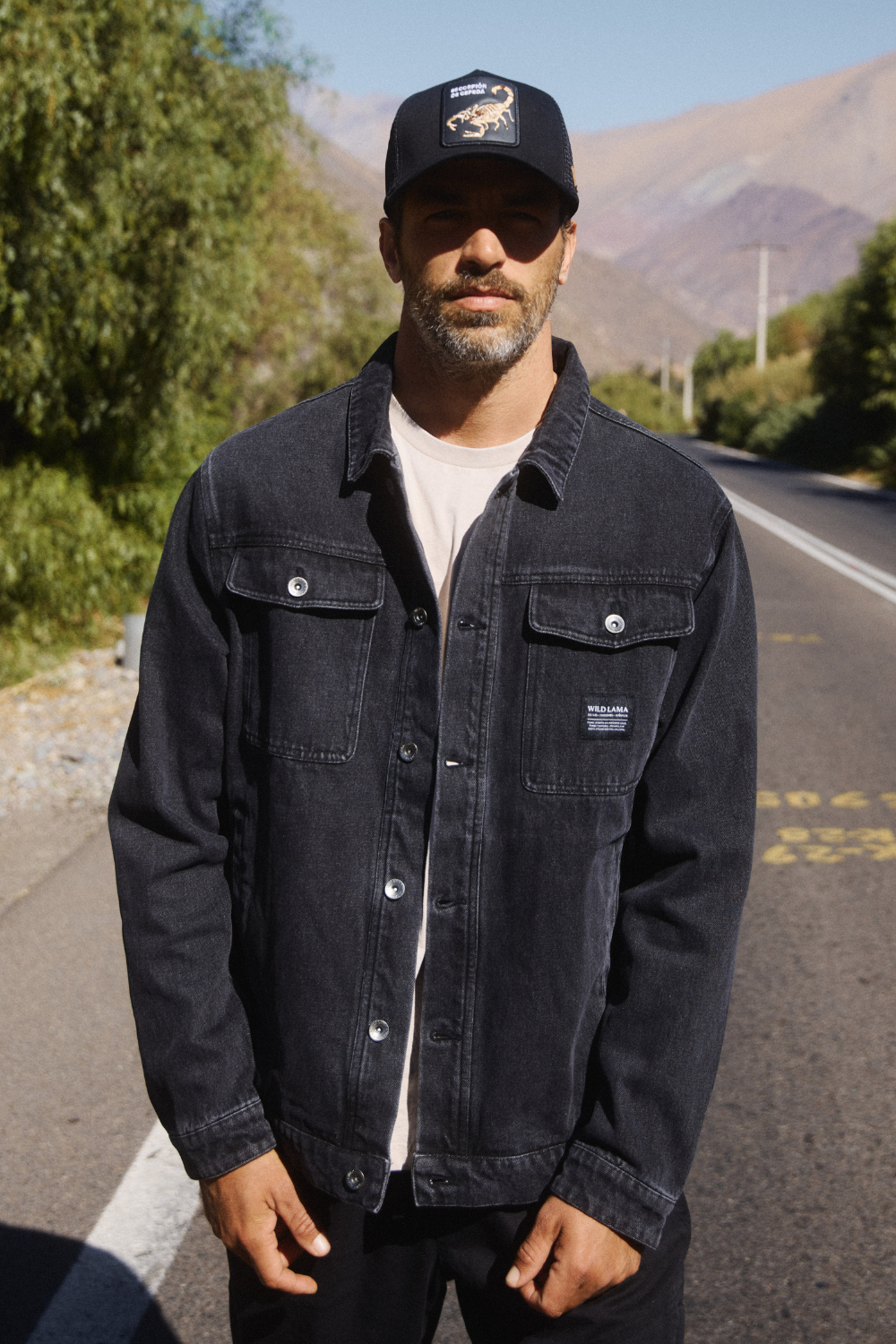 Chaqueta Petro Orgánica Negro Hombre