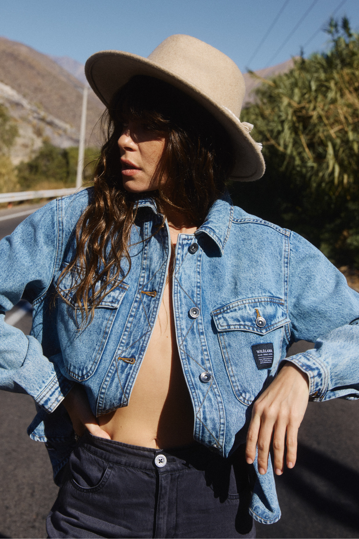 Chaqueta Rali Orgánica Denim Mujer