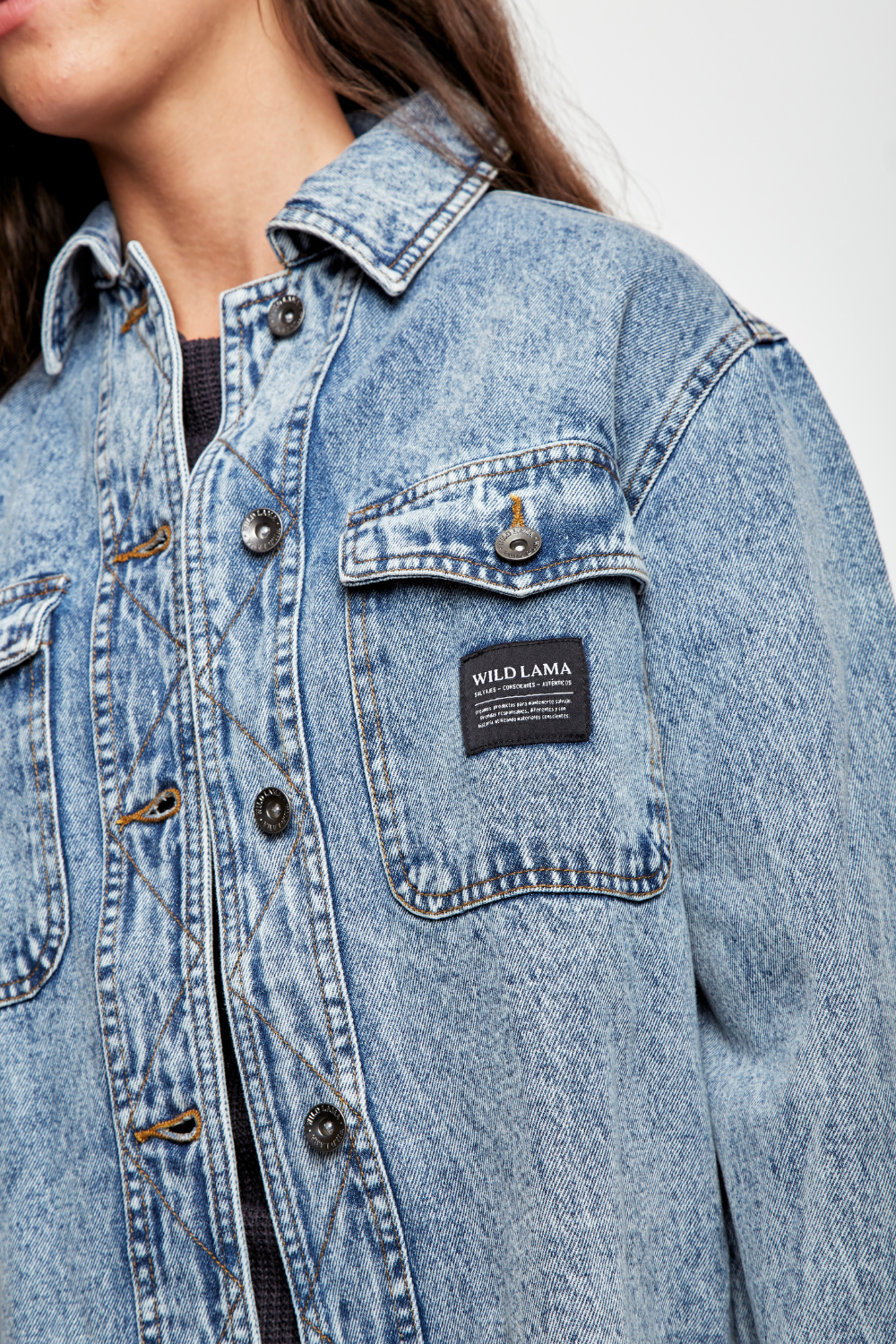 Chaqueta Rali Orgánica Denim Mujer