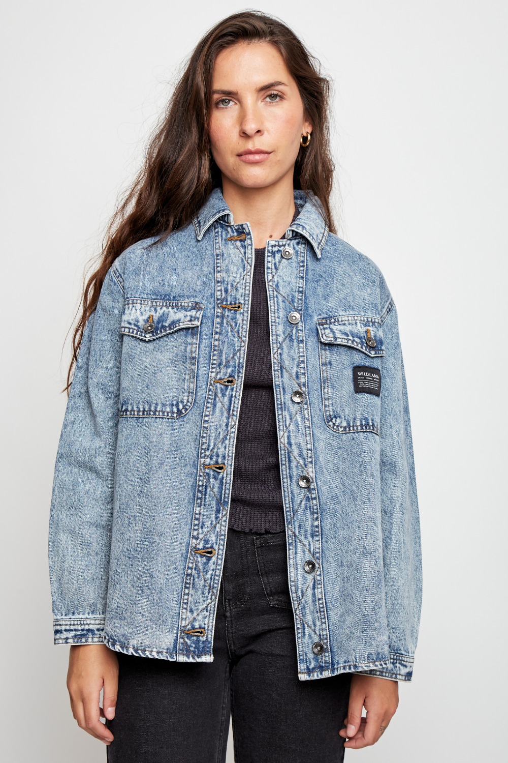 Chaqueta Rali Orgánica Denim Mujer