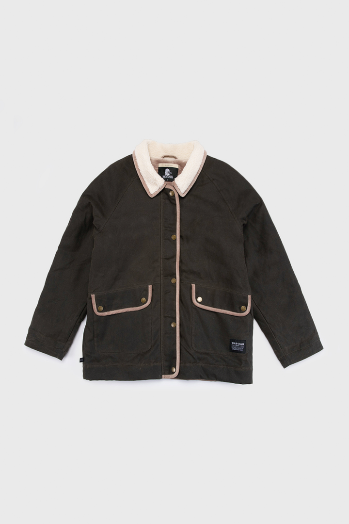 Chaqueta Reda Orgánica Verde Mujer