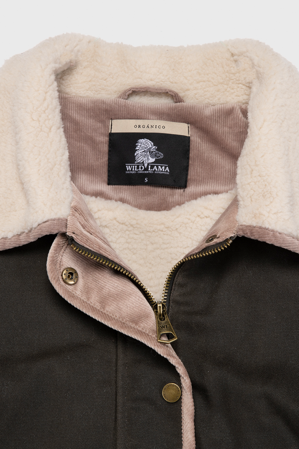 Chaqueta Reda Orgánica Verde Mujer