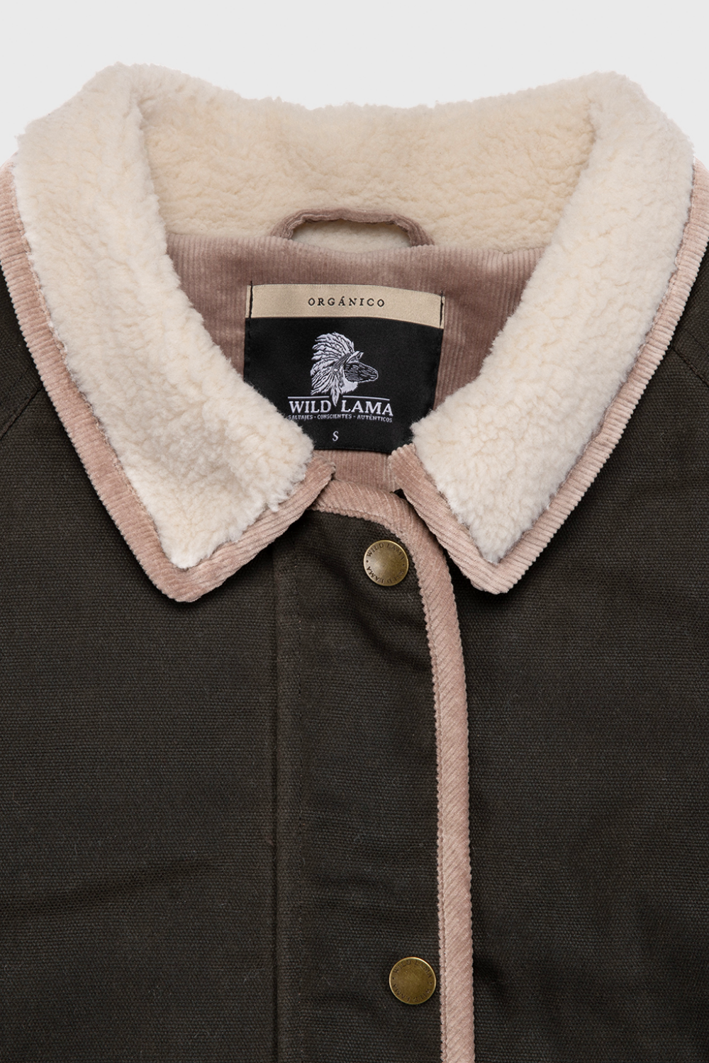 Chaqueta Reda Orgánica Verde Mujer