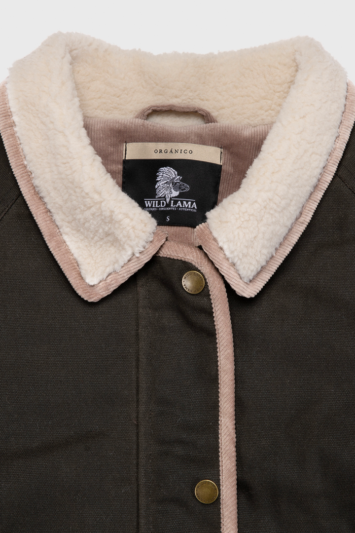 Chaqueta Reda Orgánica Verde Mujer