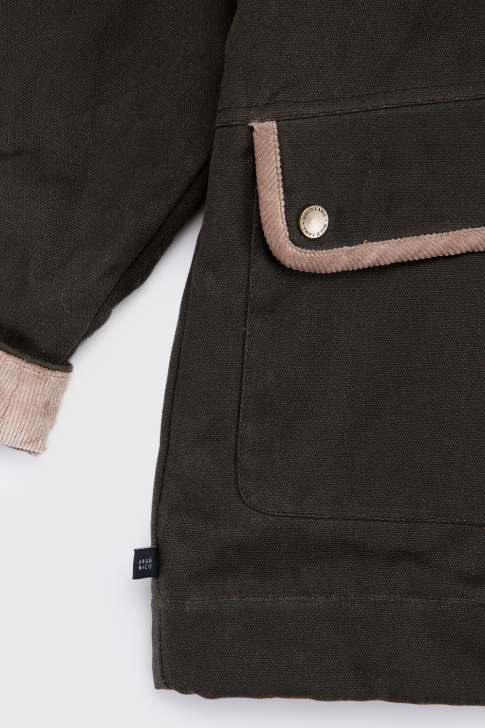 Chaqueta Reda Orgánica Verde Mujer