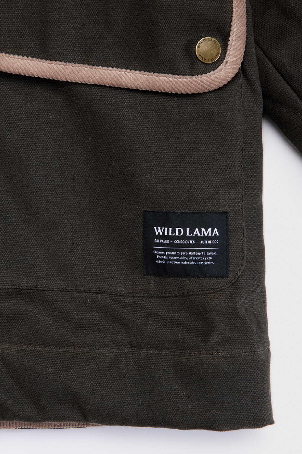 Chaqueta Reda Orgánica Verde Mujer