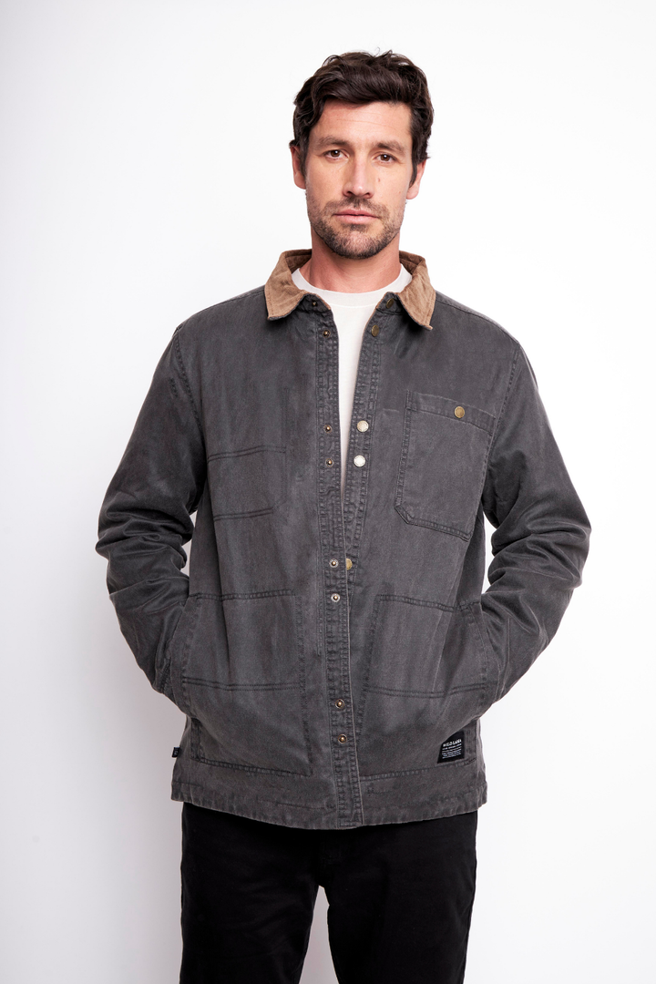 Chaqueta Revus Orgánica Gris Hombre