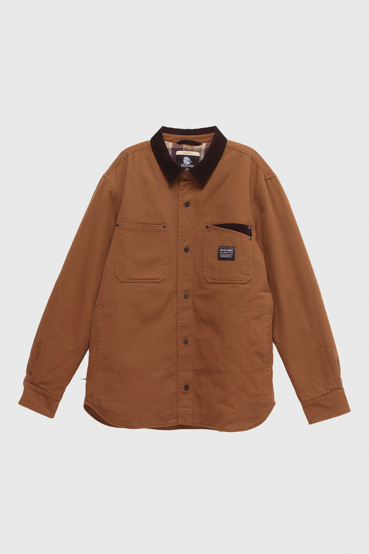 Chaqueta Roble Orgánica Café Hombre