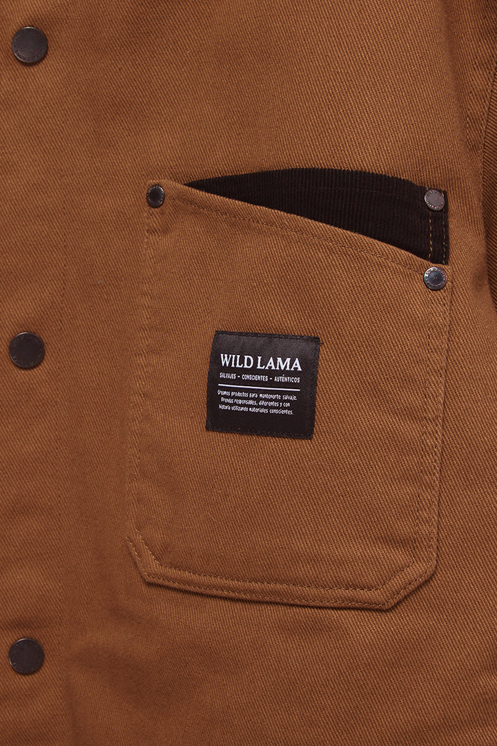 Chaqueta Roble Orgánica Café Hombre