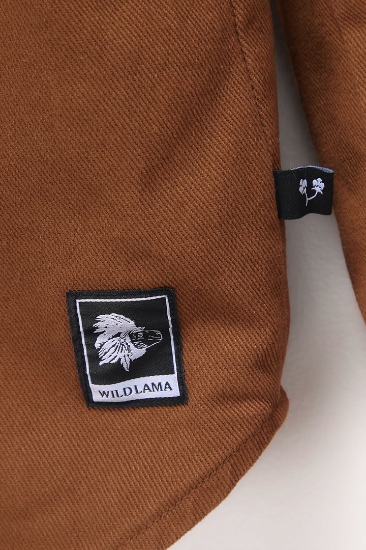 Chaqueta Roble Orgánica Café Hombre