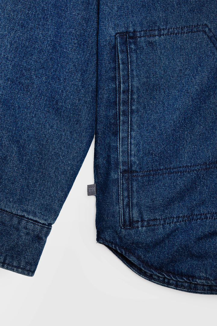 Chaqueta Roble Orgánica Denim Hombre