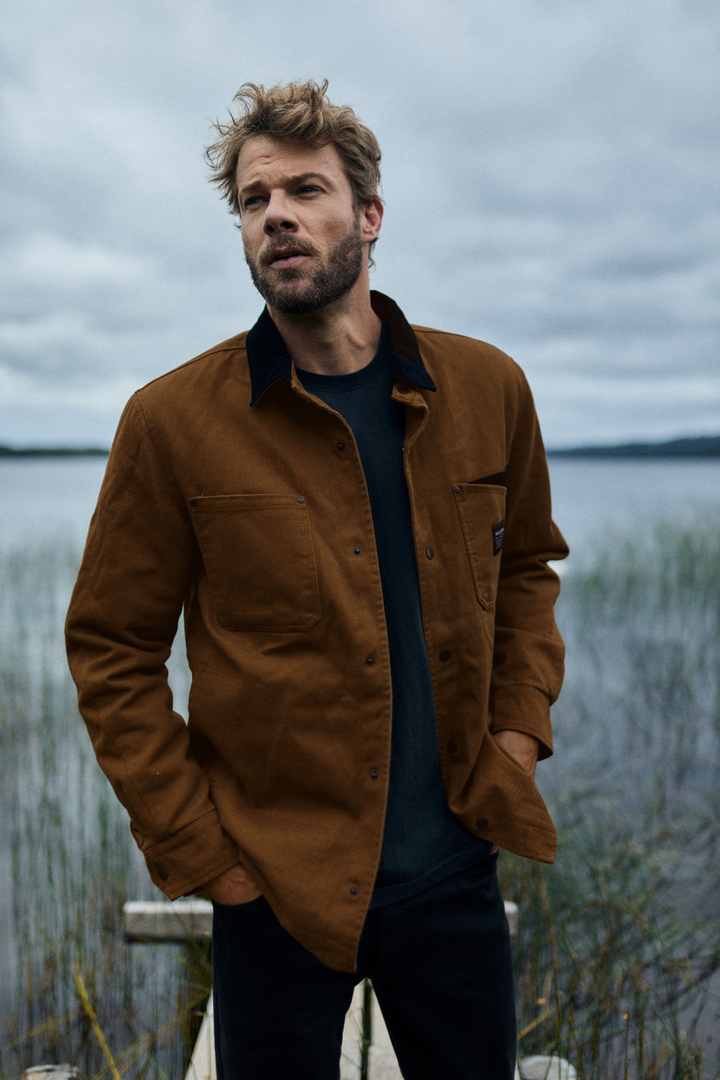 Chaqueta Roble Orgánica Café Hombre