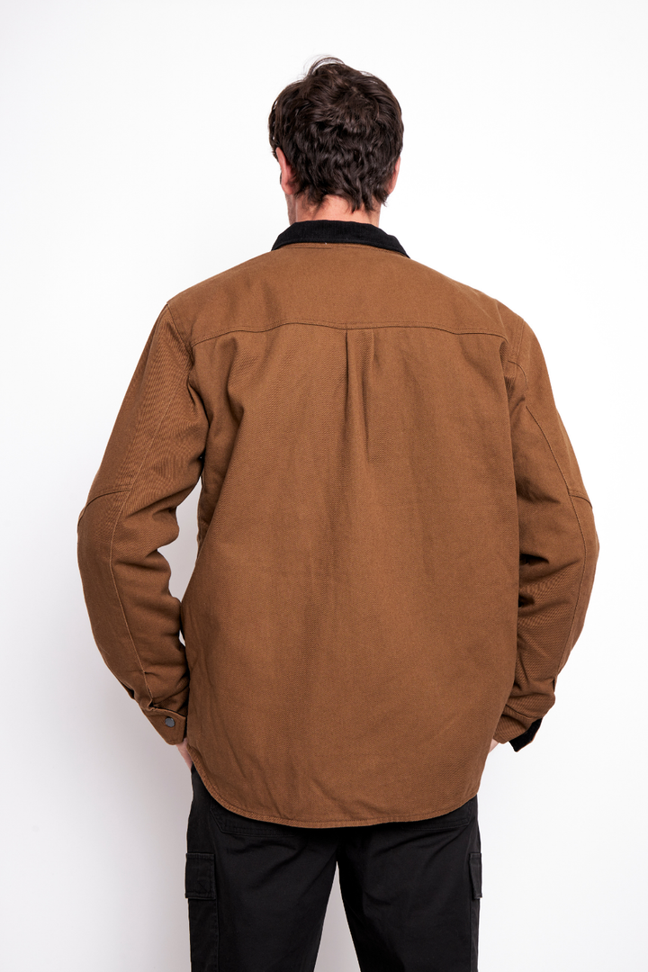 Chaqueta Roble Orgánica Café Hombre