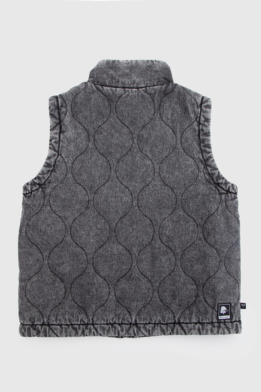 Chaqueta Roma Orgánica Denim Negra Mujer