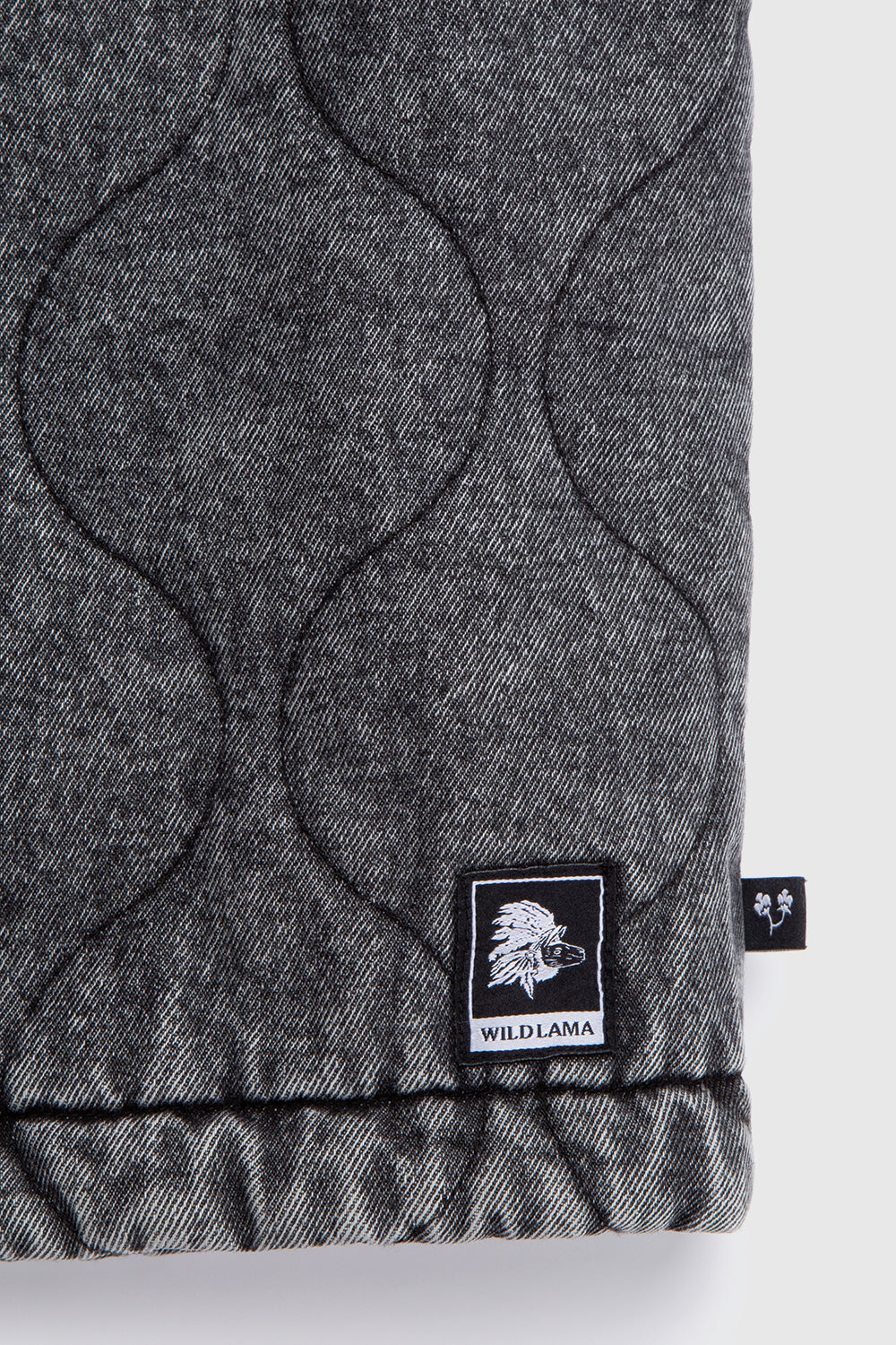 Chaqueta Roma Orgánica Denim Negra Mujer