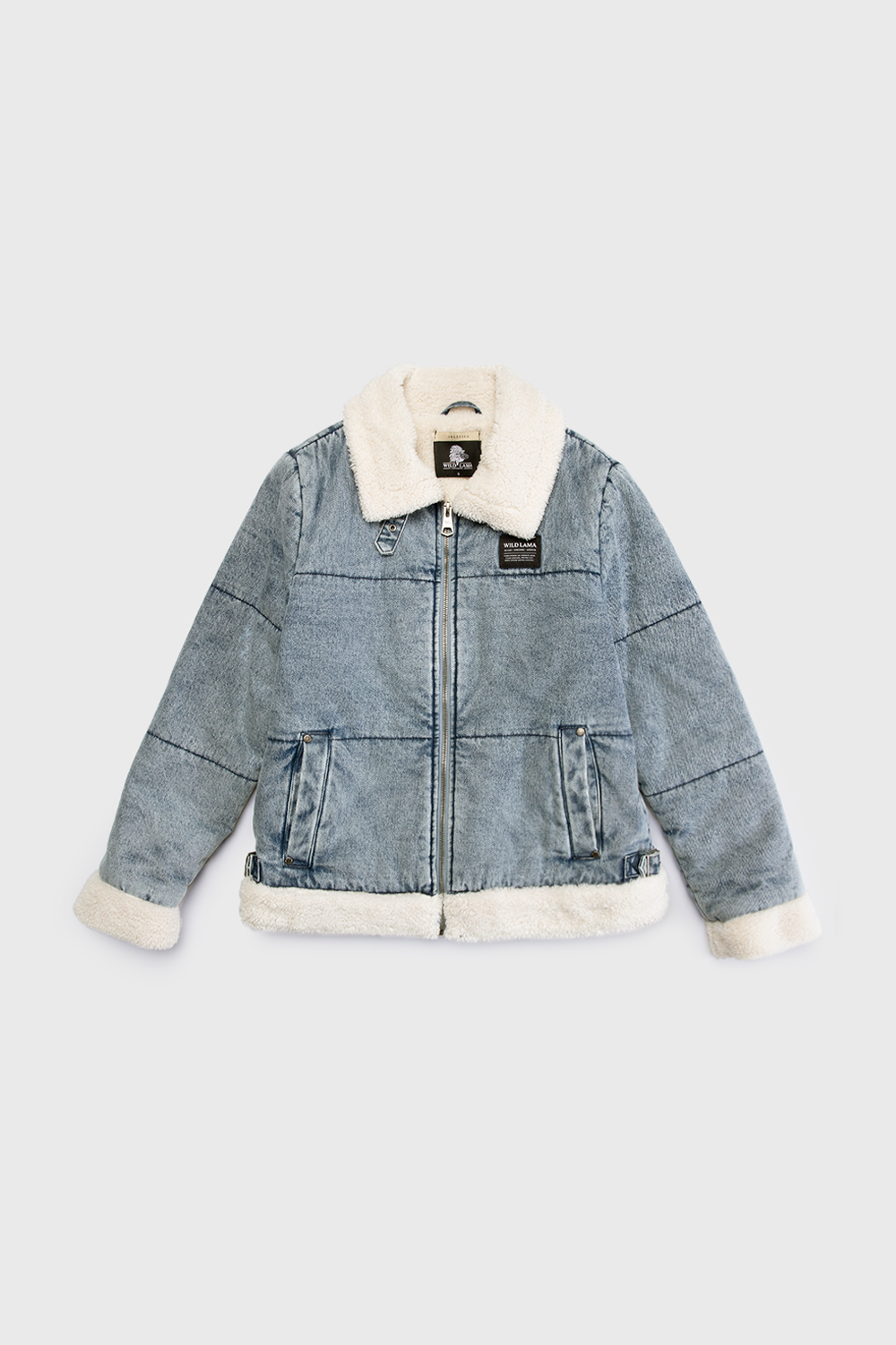 Chaqueta Sur Puffa Orgánica Denim Mujer