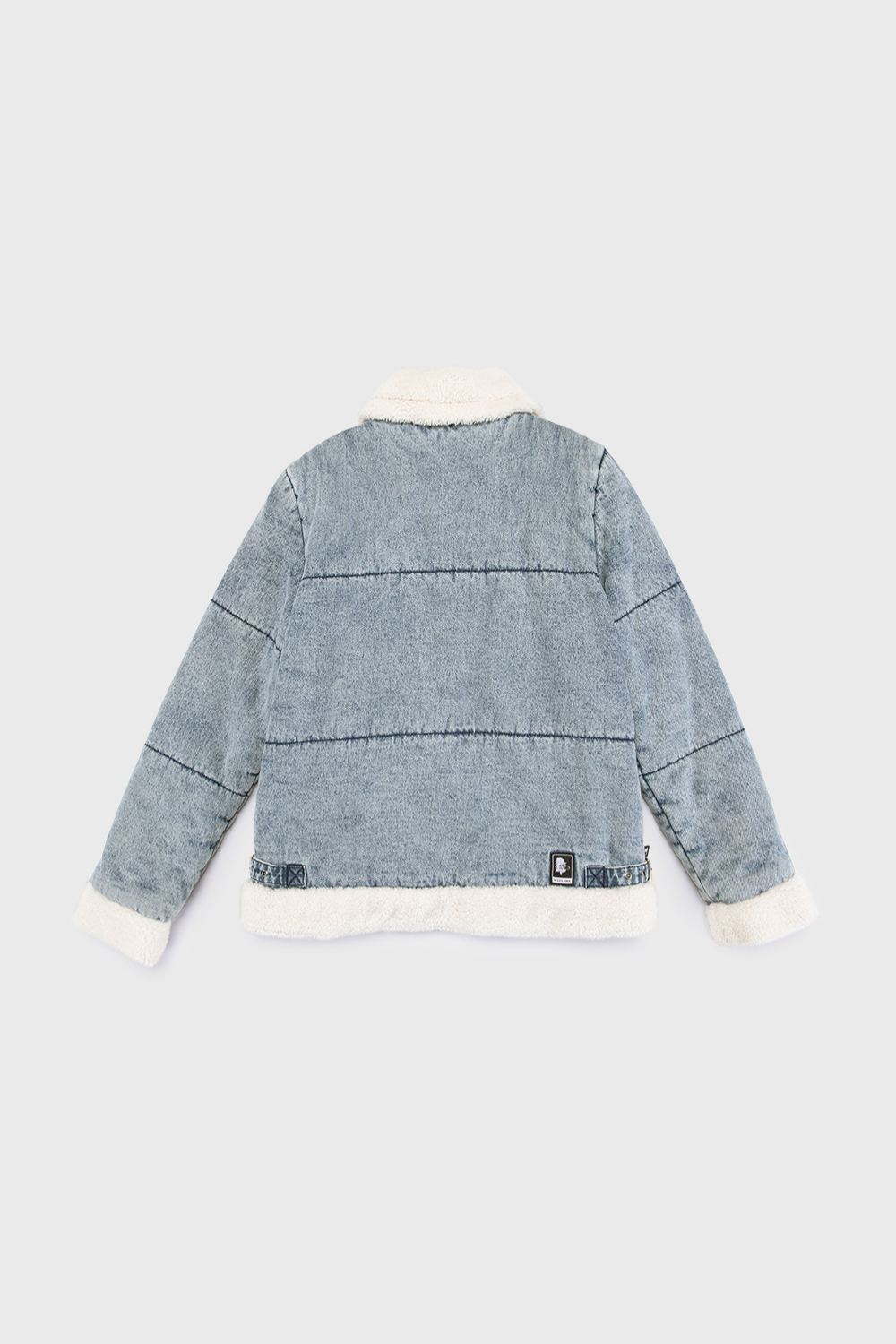 Chaqueta Sur Puffa Orgánica Denim Mujer